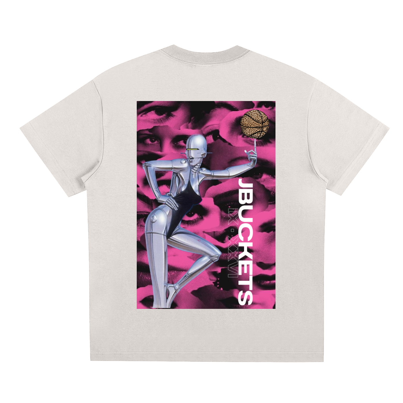 "JBUCKETS X CYBORG MUSE" TEE