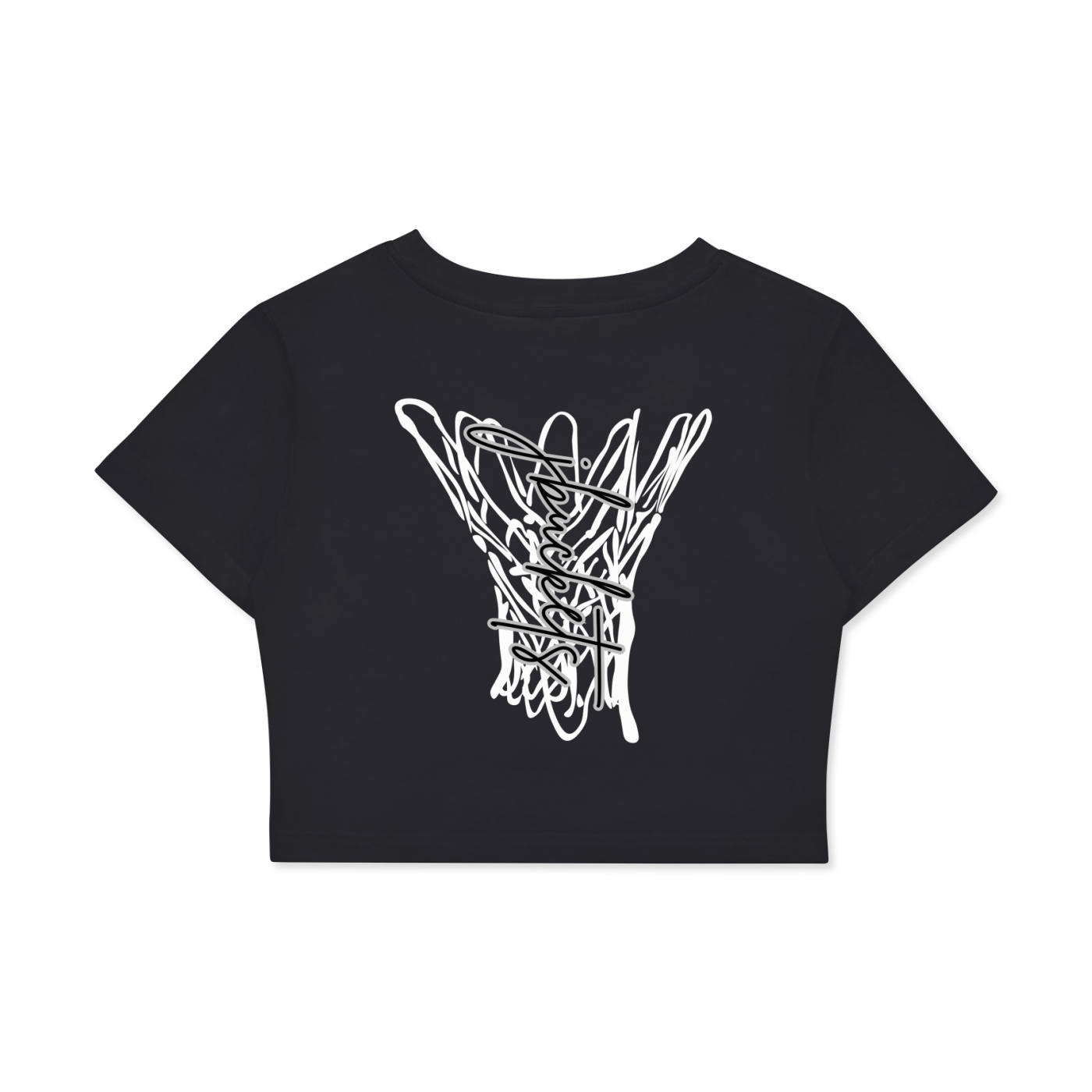 HOOPS CROP TEE