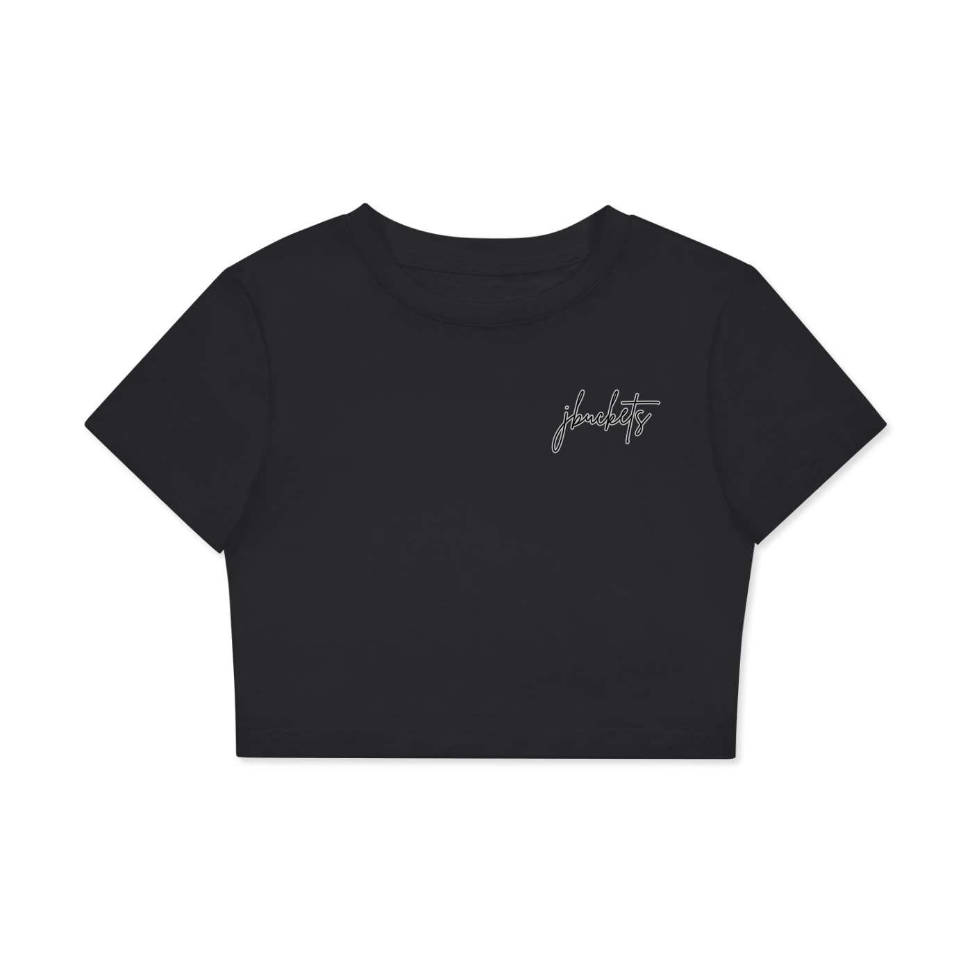 HOOPS CROP TEE