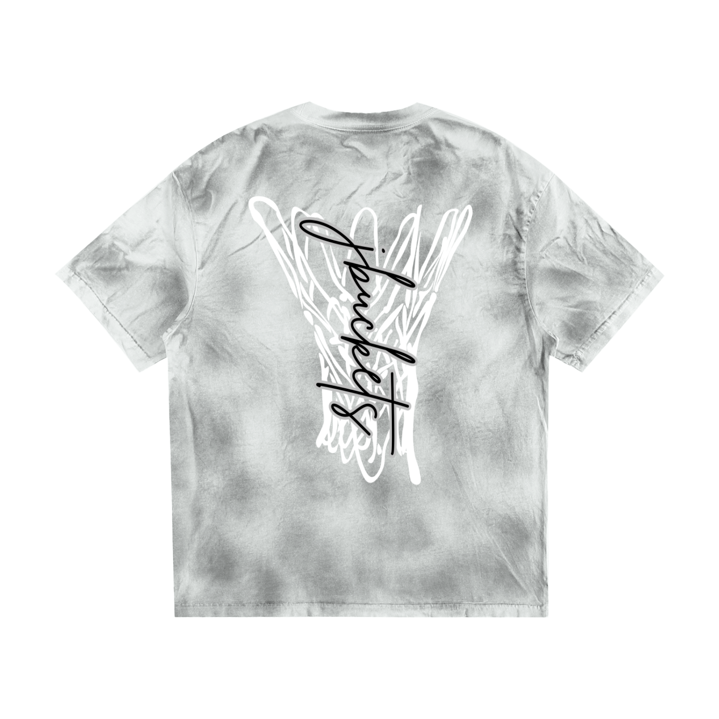 HOOPS TIE-DYE TEE