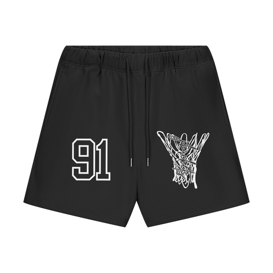 UNISEX HOOPS FLEECE SHORTS