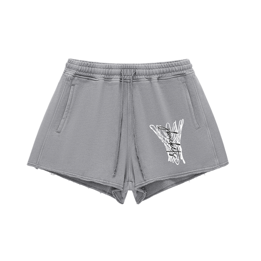 WOMEN'S HOOPS DRAWSTRING SHORTS