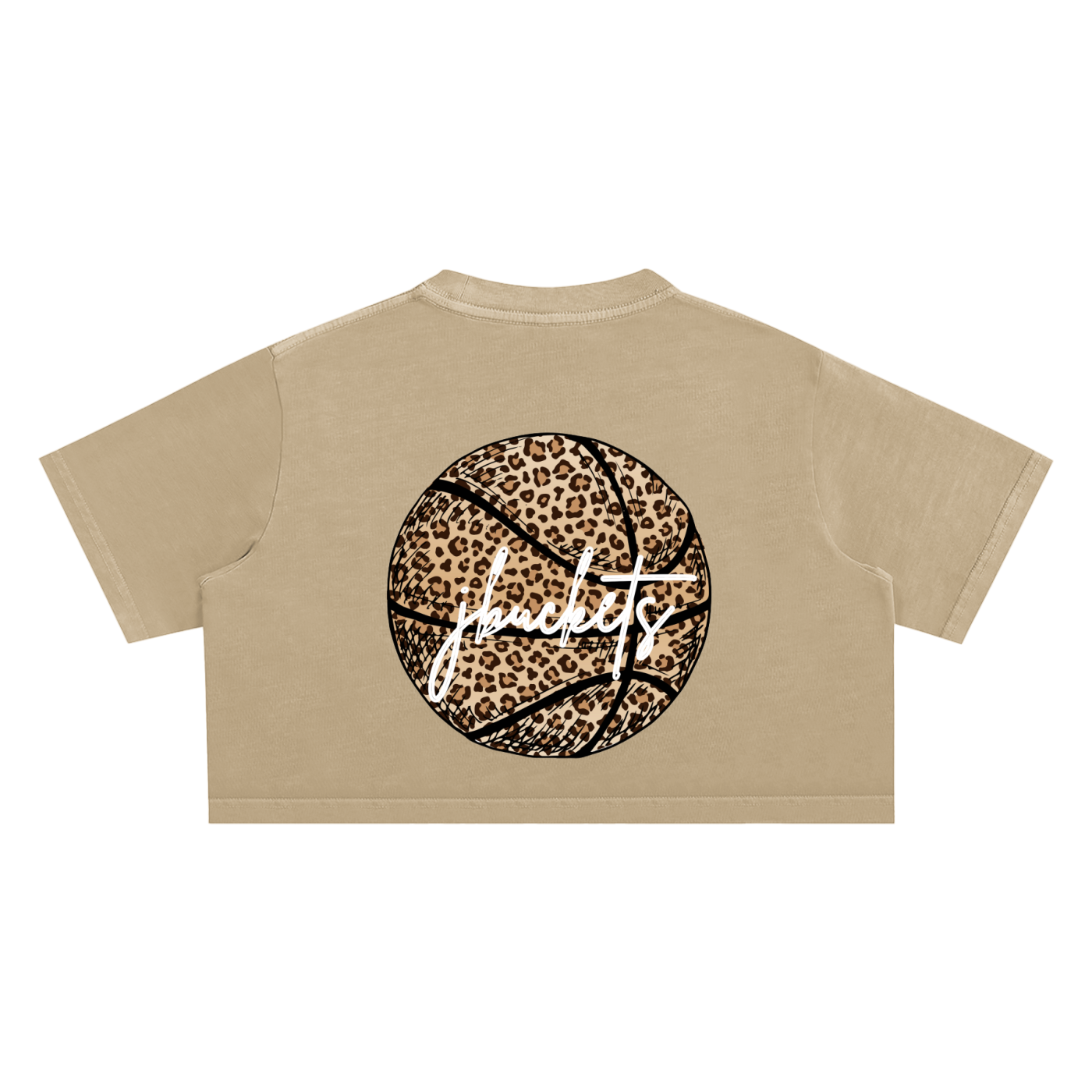 JBUCKETS LEOPARD CROP TOP
