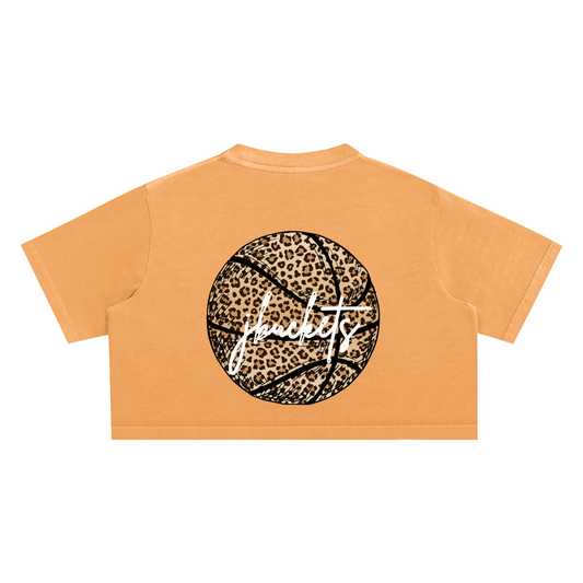 JBUCKETS LEOPARD CROP TOP