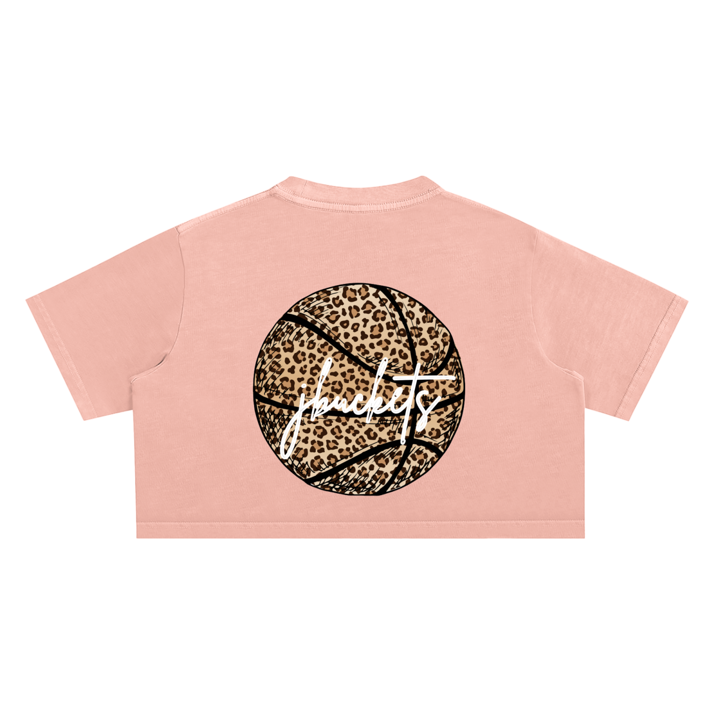 JBUCKETS LEOPARD CROP TOP